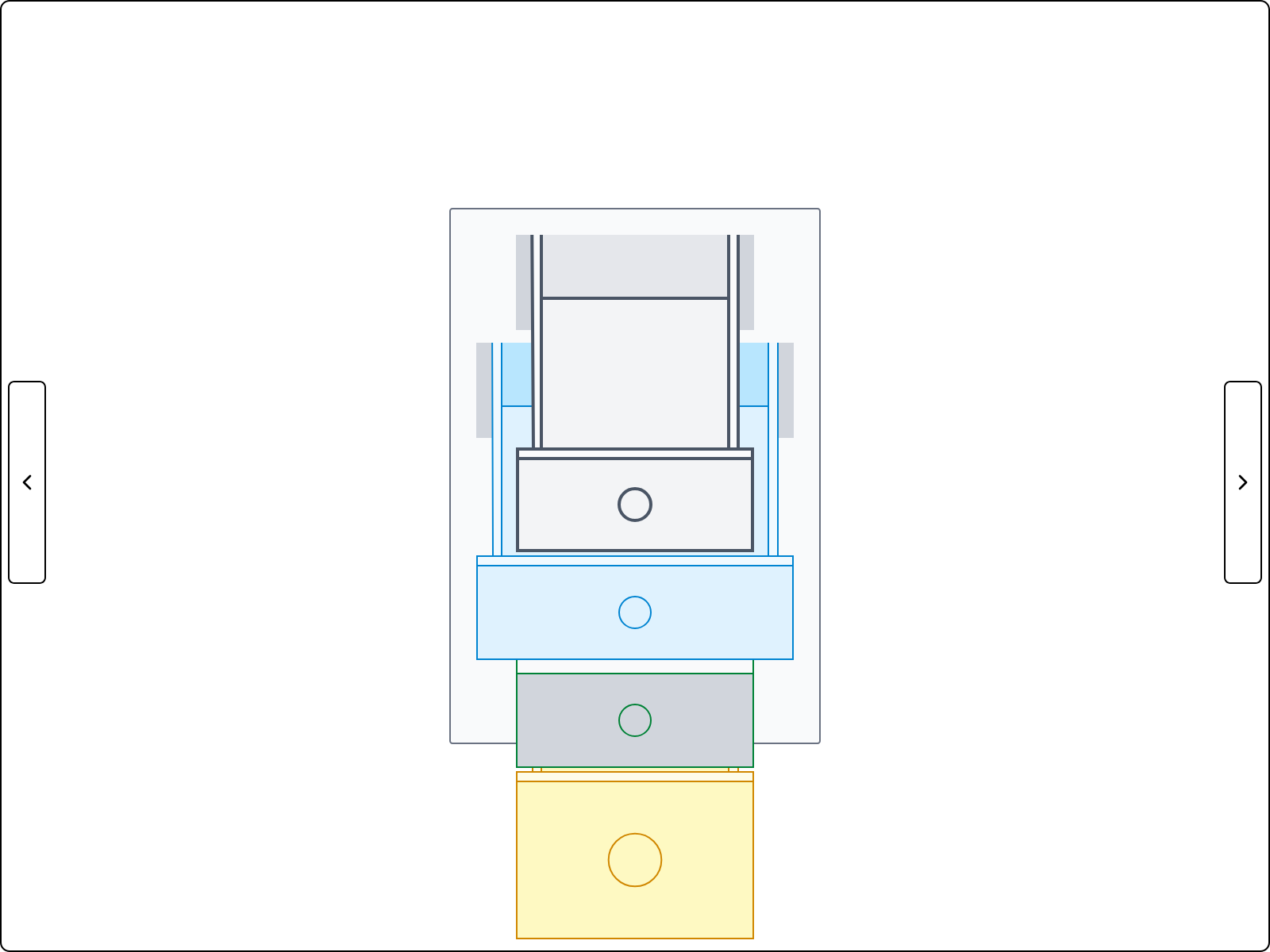 几个抽象的抽屉，使用 React 实现的组件
